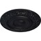 Ekena Millwork Biddix Ceiling Medallion (Fits Canopies up to 7 1/2"), Hand-Painted Steel Gray, 20 7/8"OD x 1 1/4"P CM20BXSGS - alternate 5